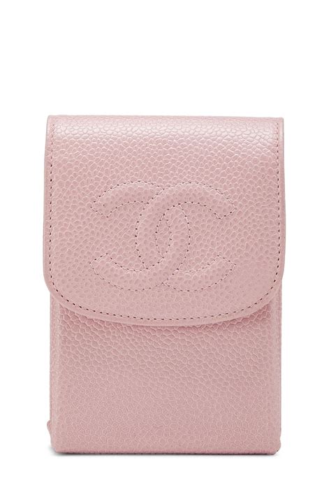 Chanel Caviar CC Cigarette Case (SHG